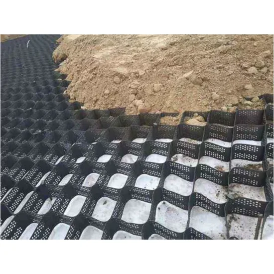 プラスチック HDPE Geocelda Geocell セルラー閉じ込めシステム建設および斜面保護のための侵食制御